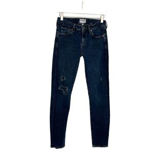 AGOLDE Jeans Distressed Denim Skinny Jeans